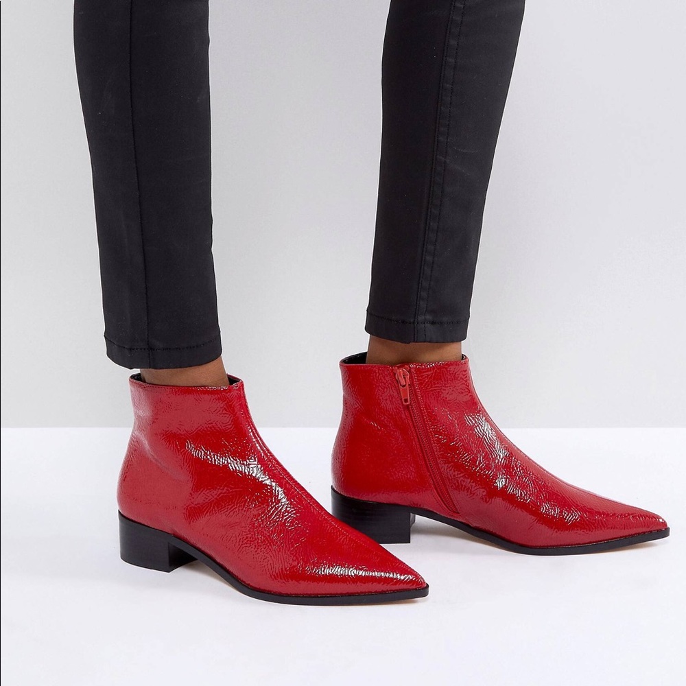 River Island Pointed Toe Bootie